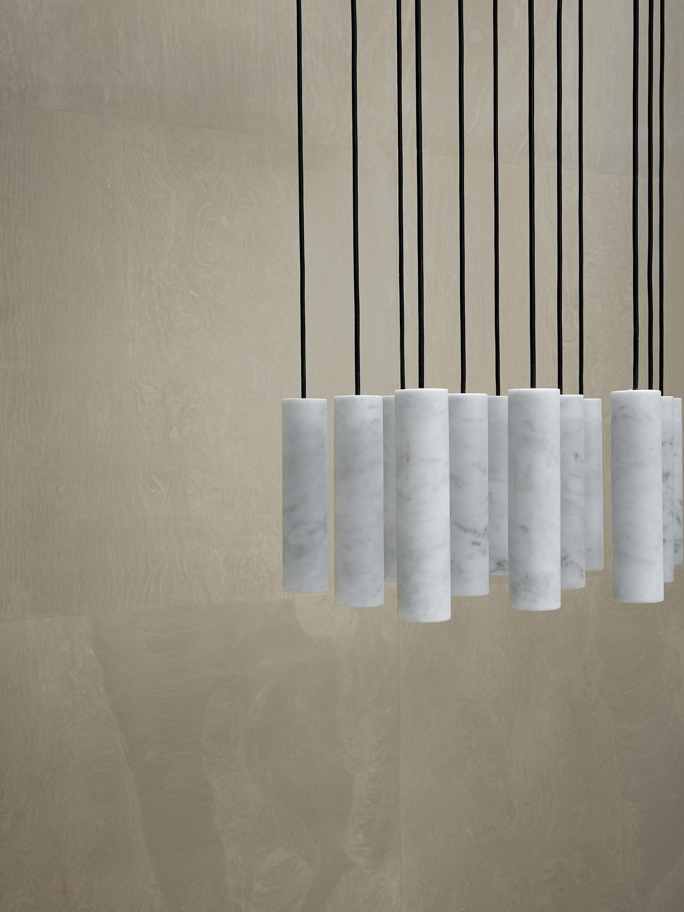 Silo Alabaster Ceiling Light