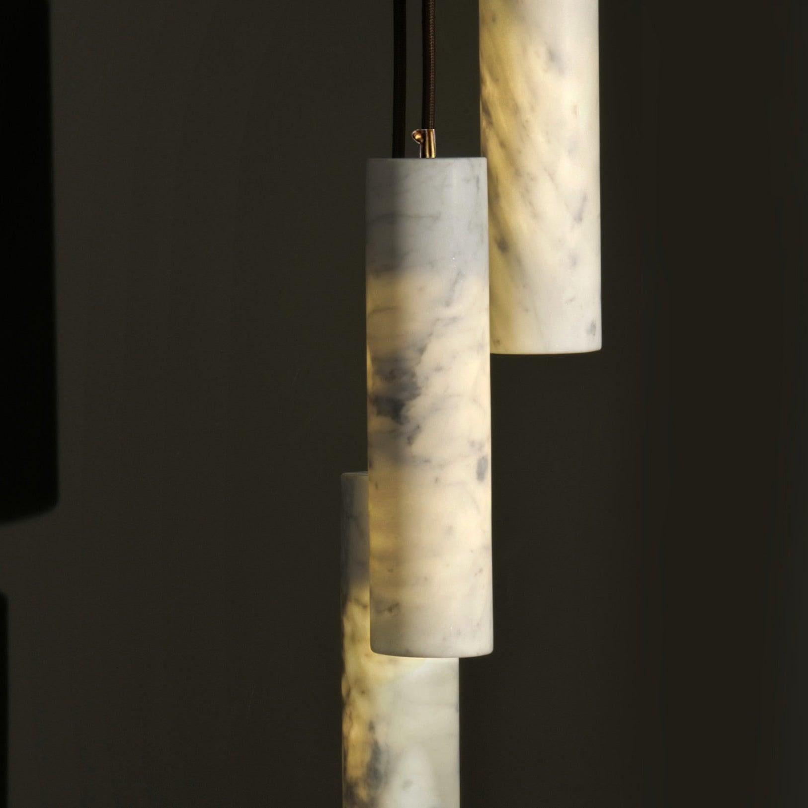 Silo Alabaster Ceiling Light