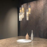 Silo Alabaster Ceiling Light