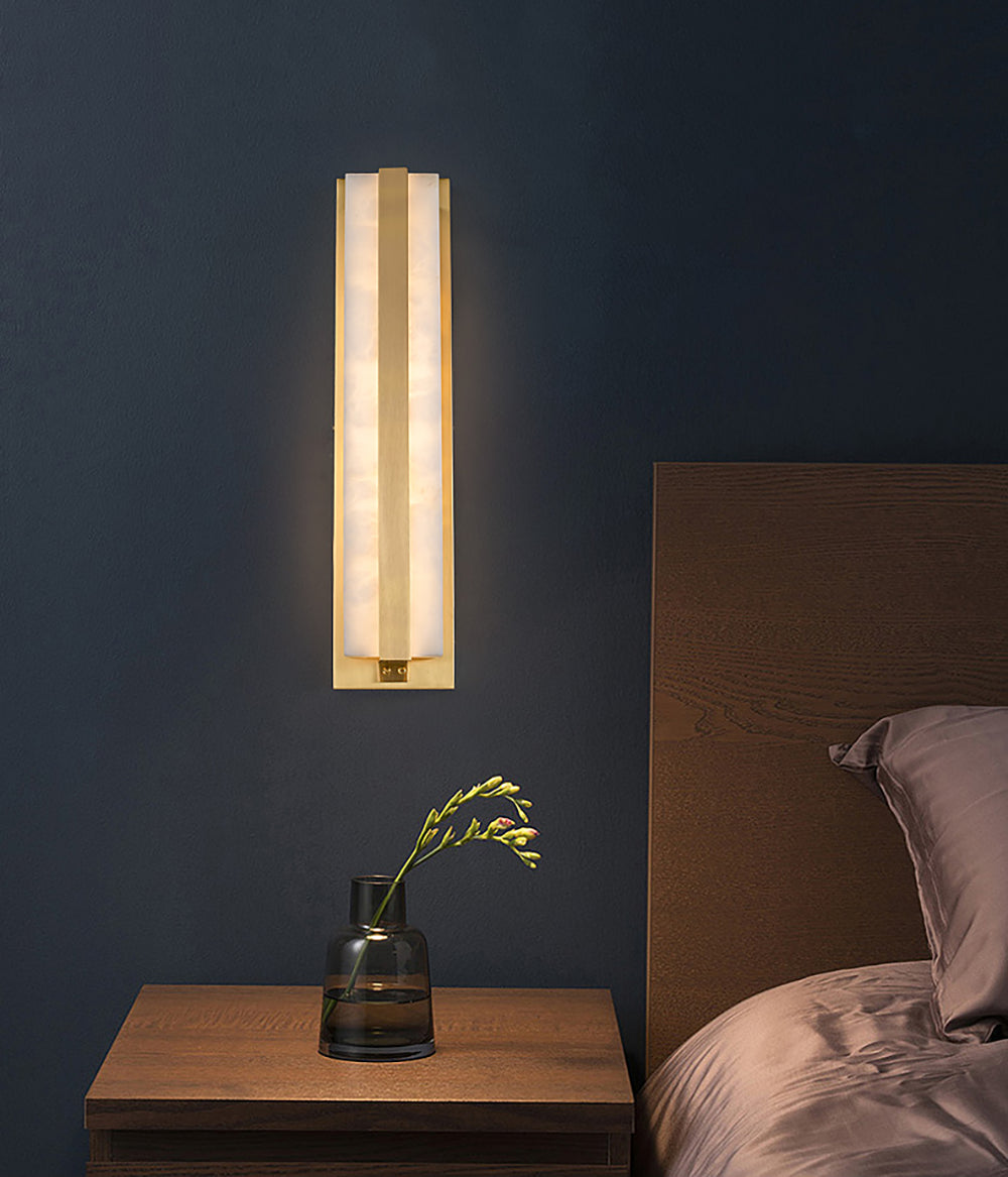 Jessie Alabaster Wall Sconce