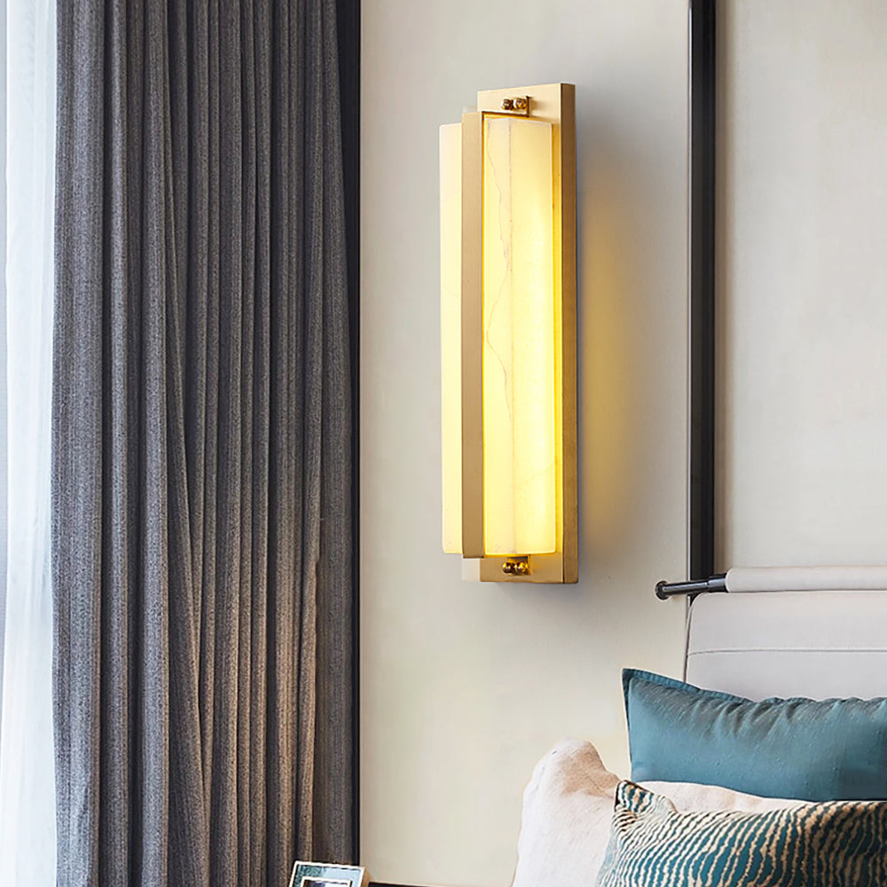 Jessie Alabaster Wall Sconce