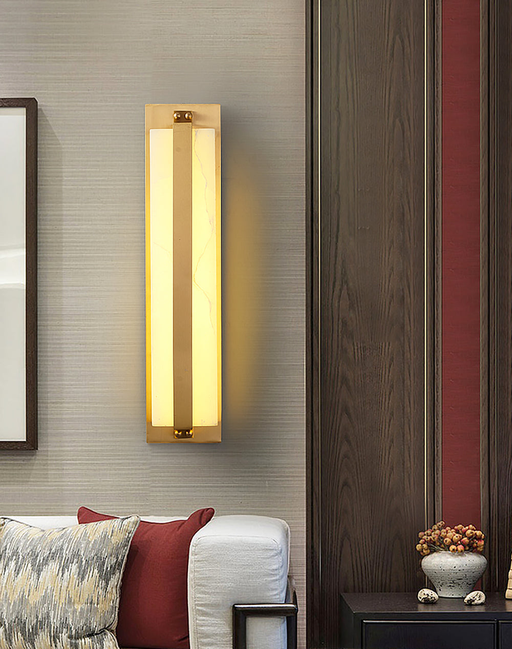 Jessie Alabaster Wall Sconce