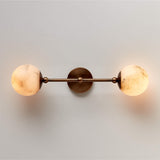 Jon 2 Light Alabaster Wall Sconce
