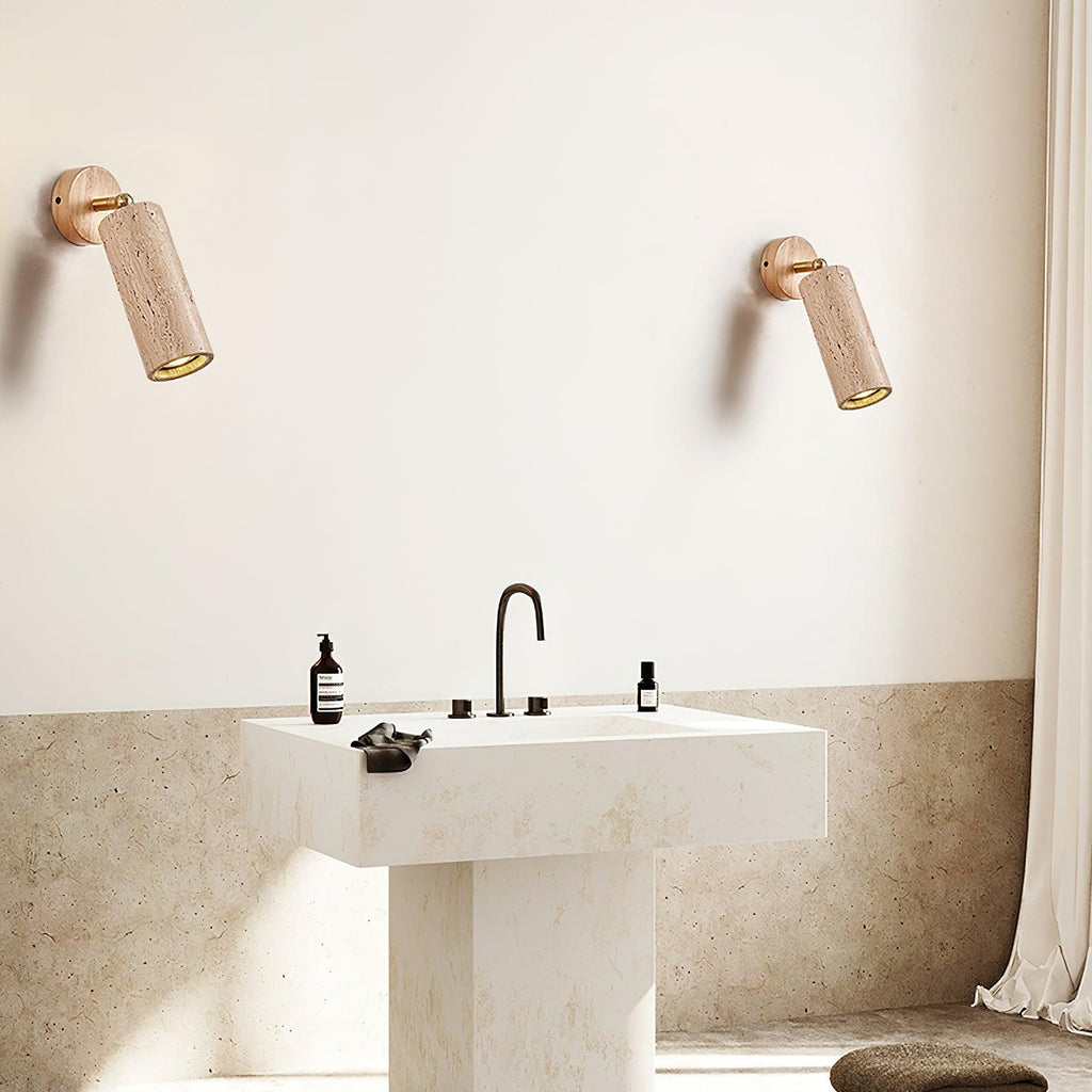 Jucean Stone Wall Sconce