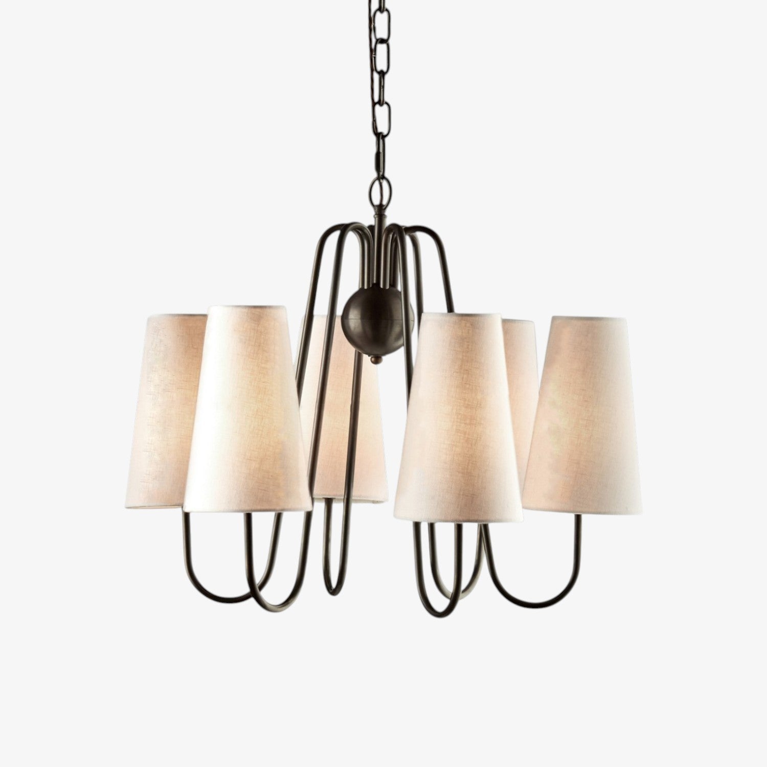 Juno 6 Arm Chandelier