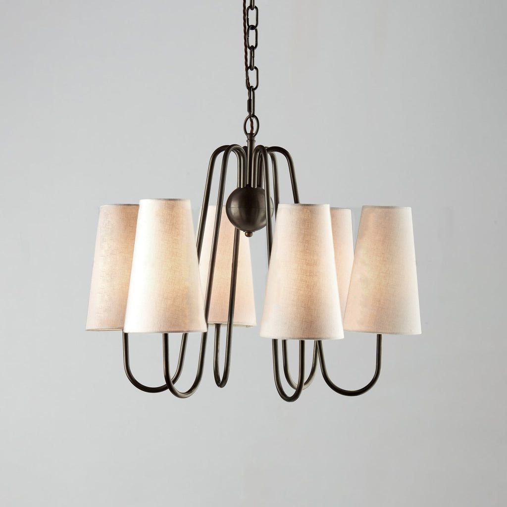 Juno 6 Arm Chandelier