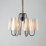 Juno 6 Arm Chandelier