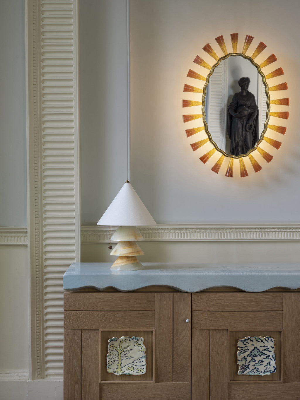 Jupiter Onyx Table Lamp