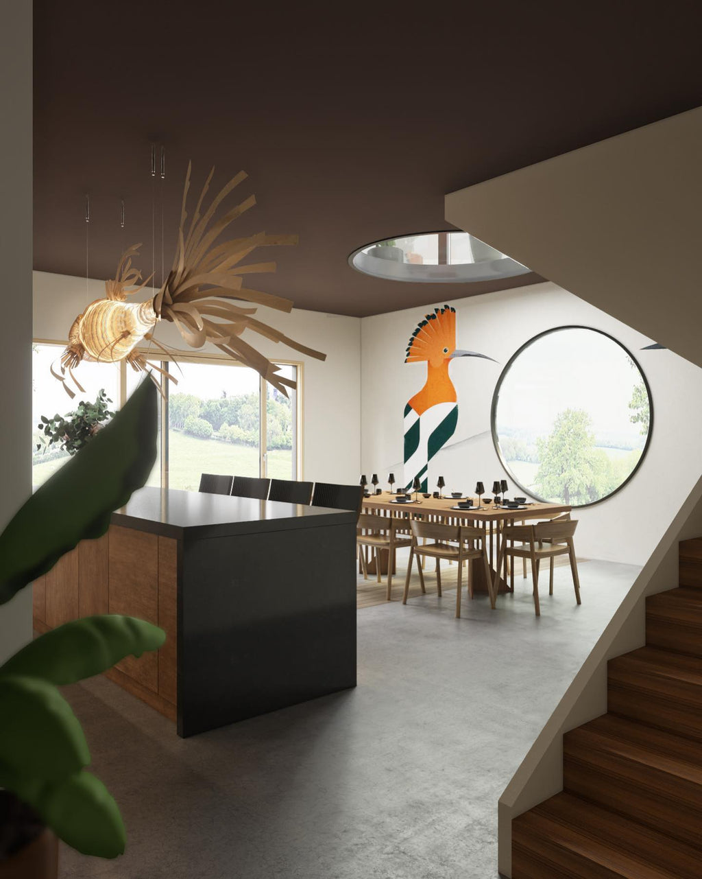 Koi Suspension Lamp