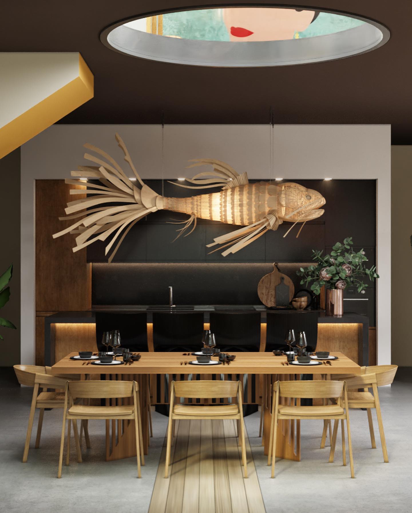 Koi Suspension Lamp