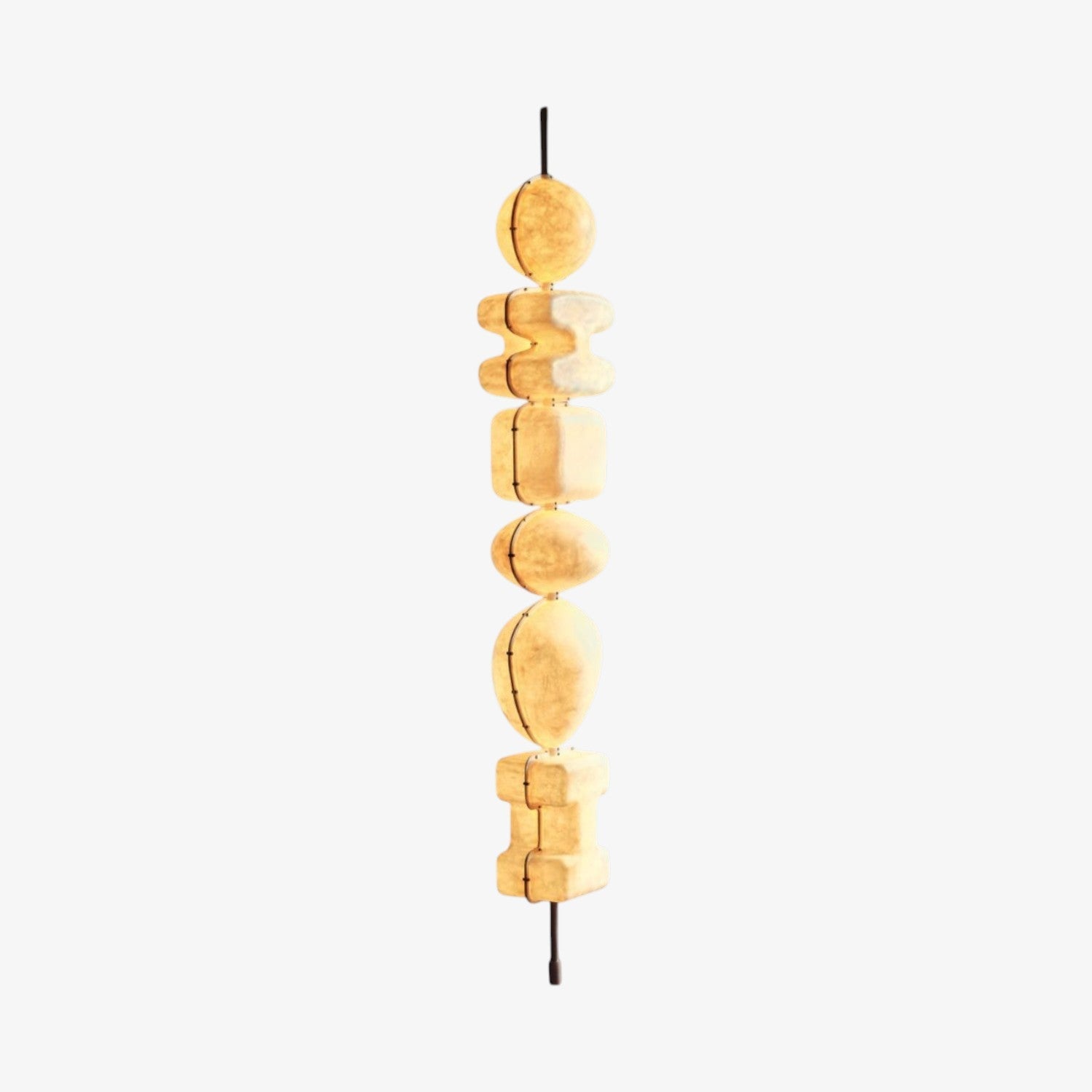 Lantern Stack Floor to Ceiling Lamp