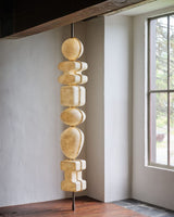 Lantern Stack Floor to Ceiling Lamp