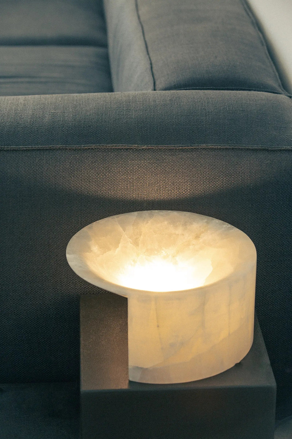 Stone Uplight Table Lamp