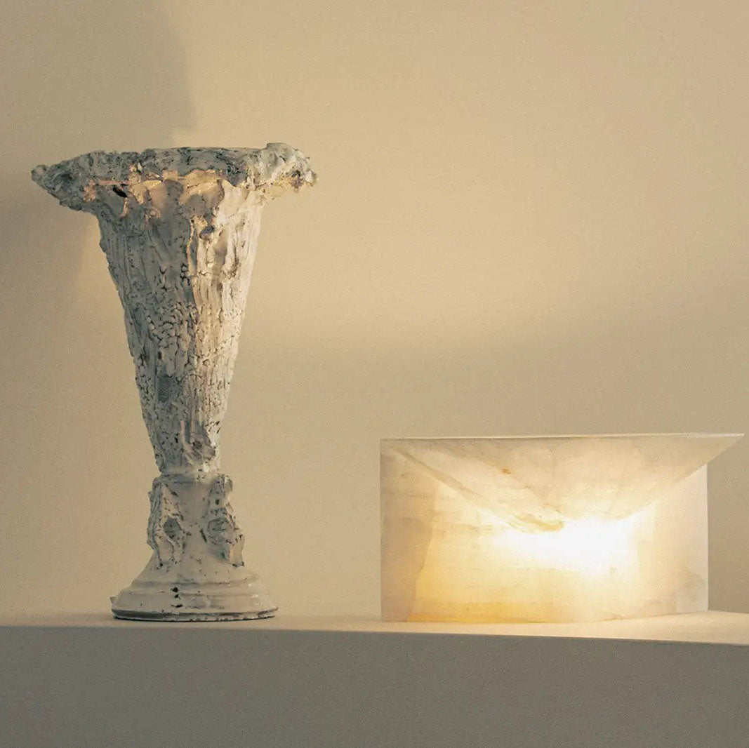 Stone Uplight Table Lamp