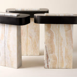 Lastra Cream Onyx Table Lamp