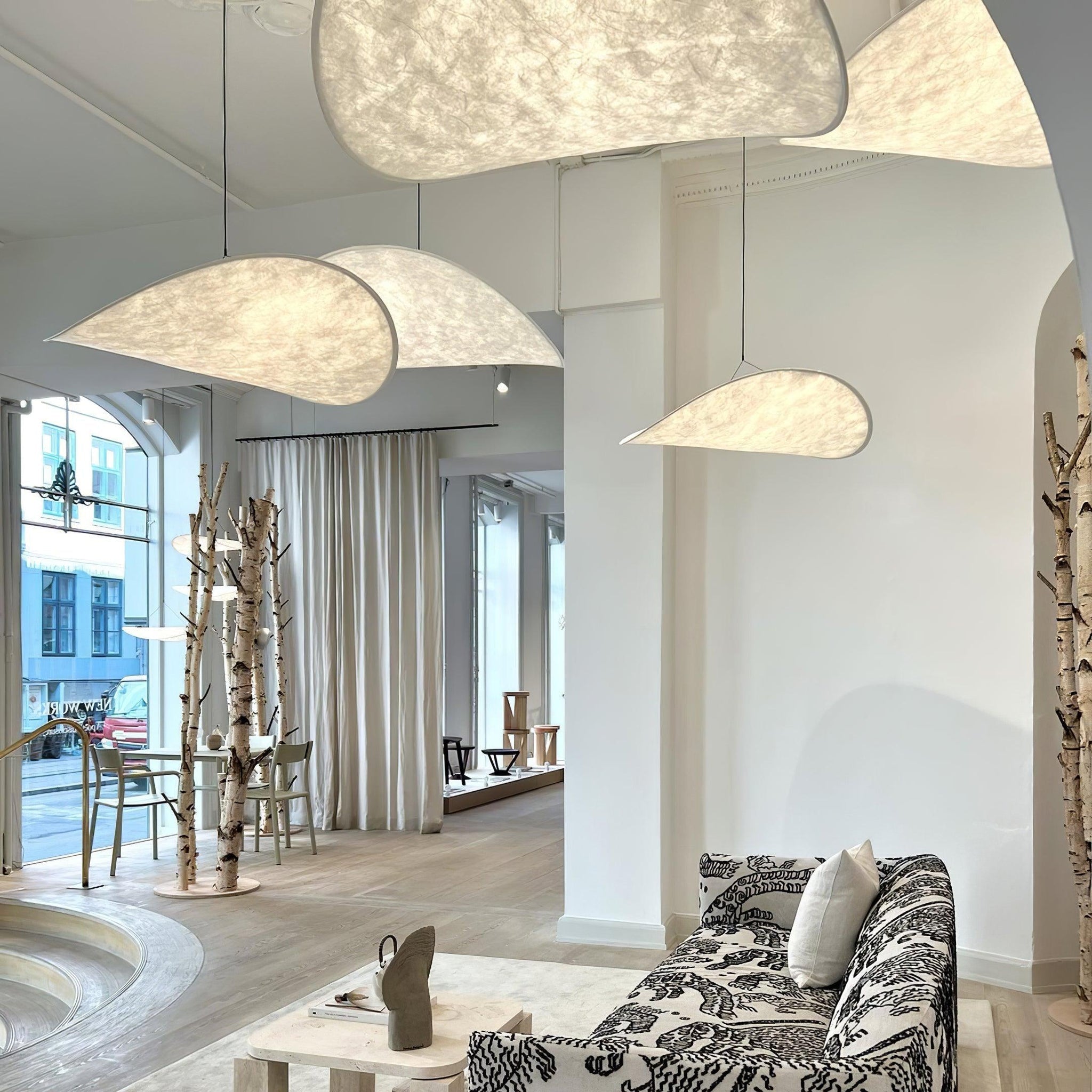 Latia Paper Pendant Lighting