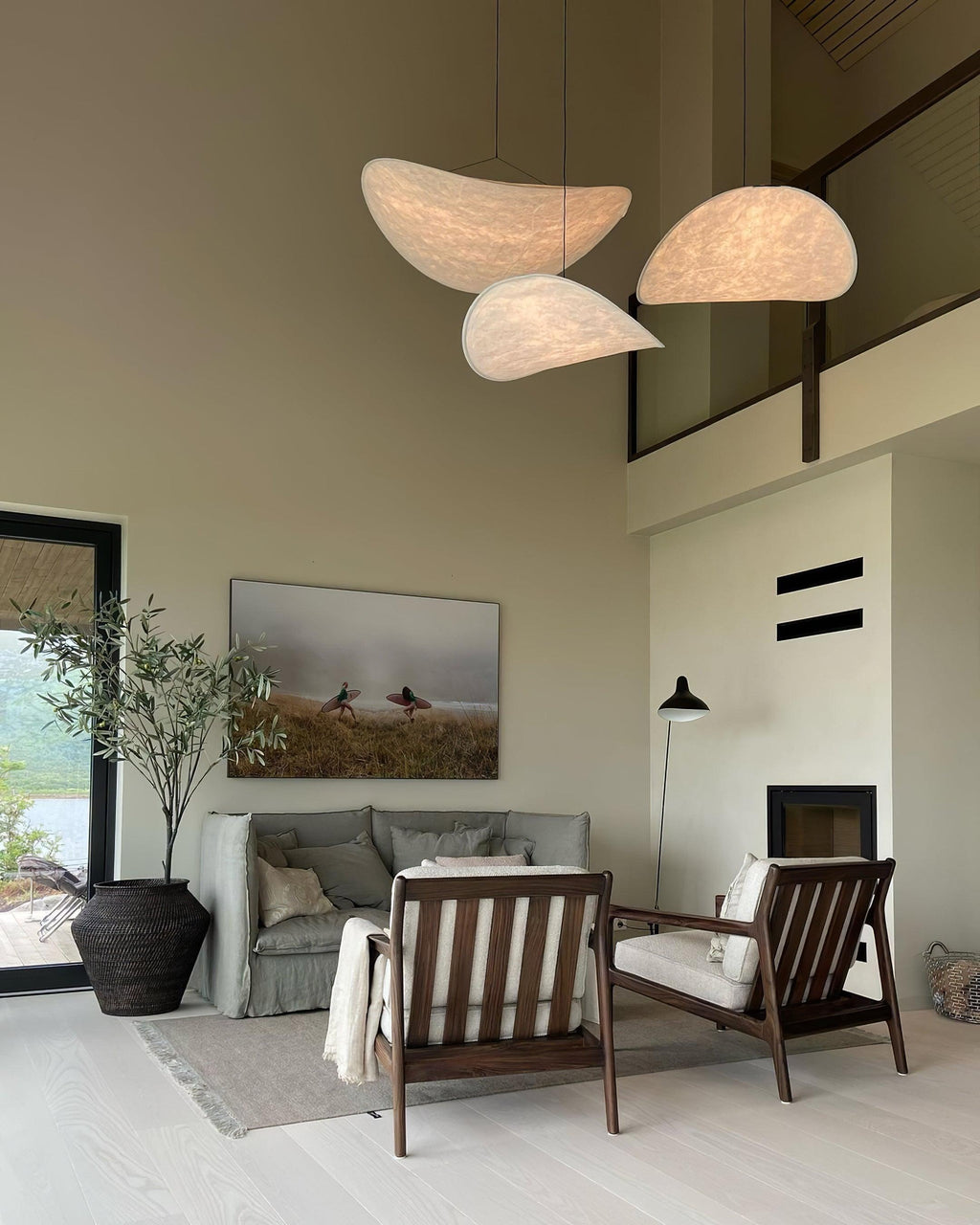 Latia Paper Pendant Lighting