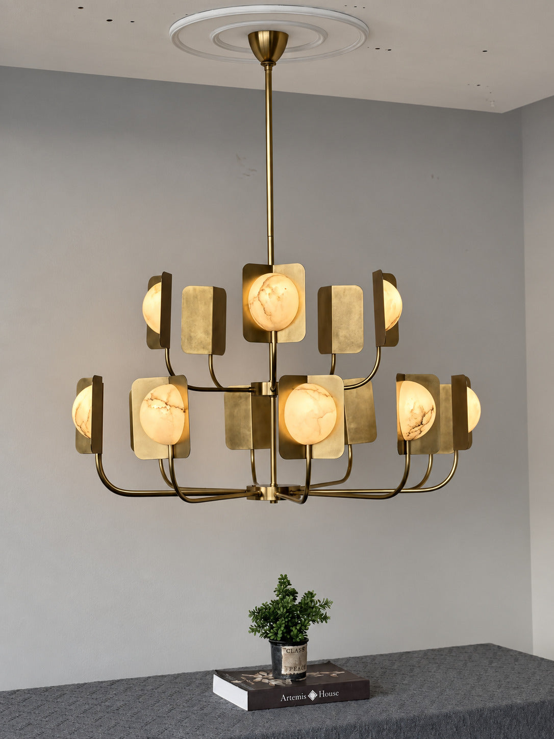 Leaf Chandelier