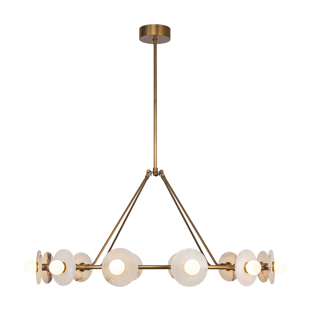 Levoy Alabaster Chandelier