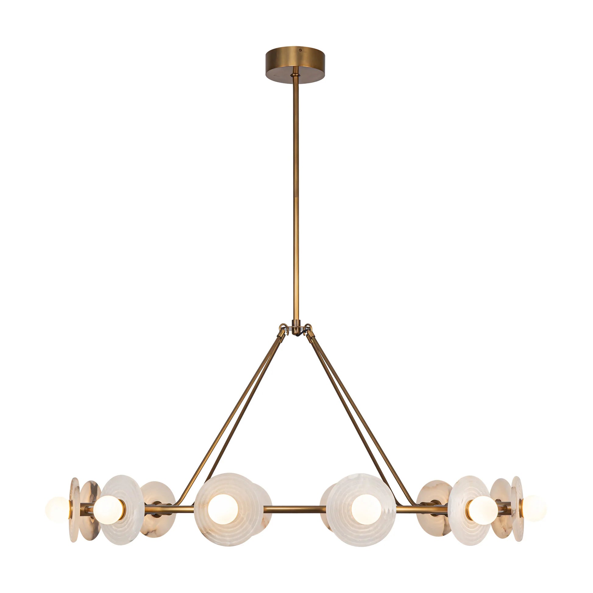 Levoy Alabaster Chandelier