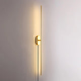 Linnen Rod Plug-in Wall Sconce