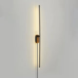 Linnen Rod Plug-in Wall Sconce