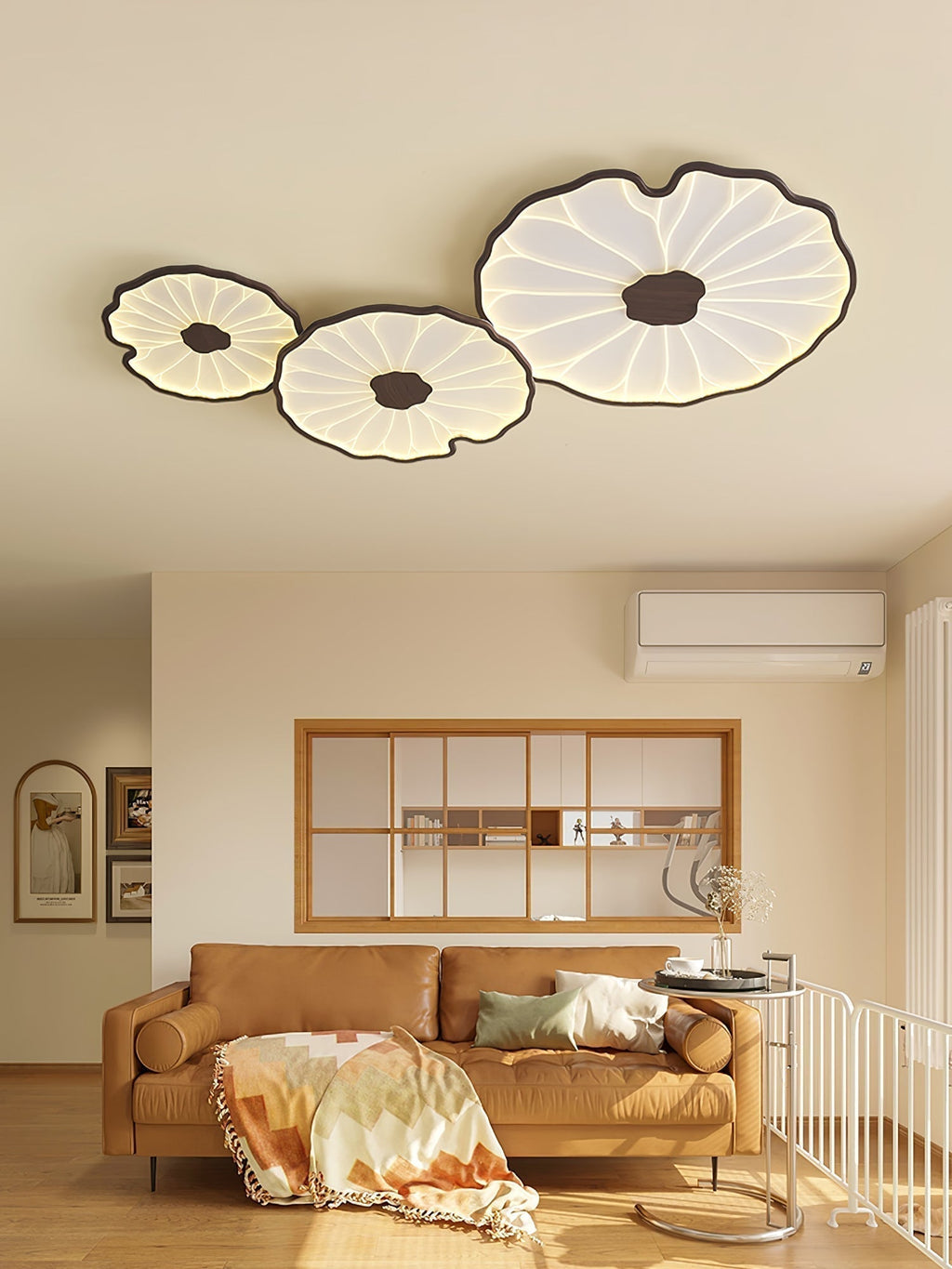Rosalee Lotus Flush Mount Lighting