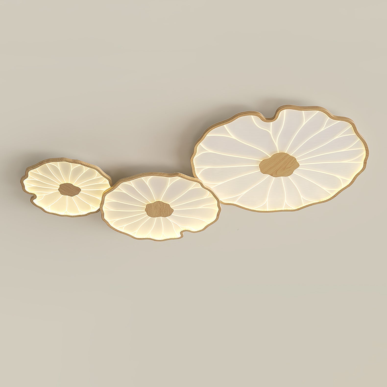 Rosalee Lotus Flush Mount Lighting