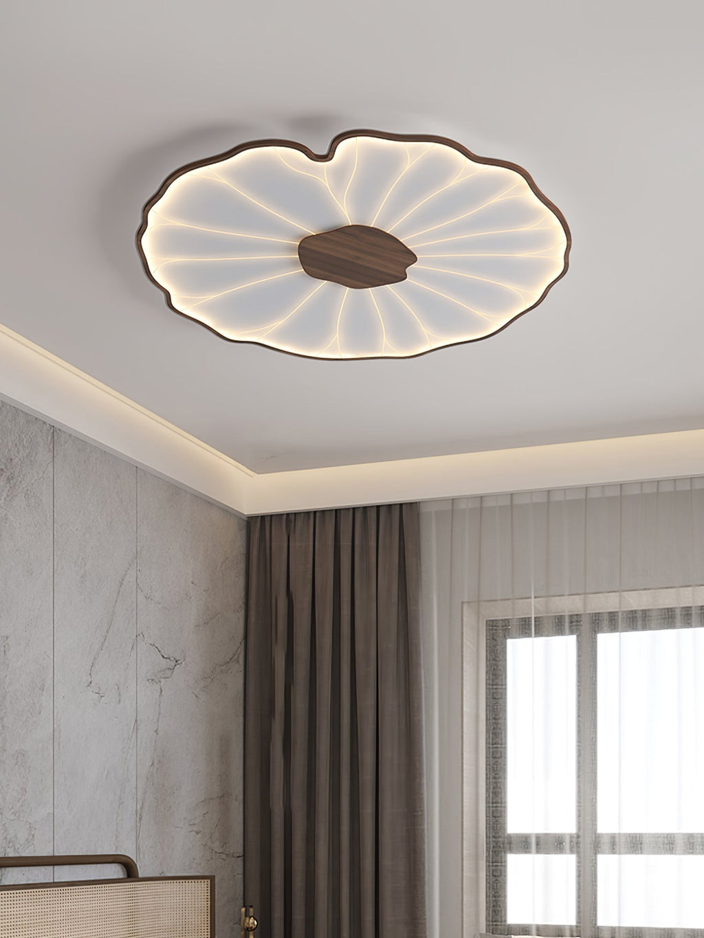 Rosalee Lotus Flush Mount Lighting