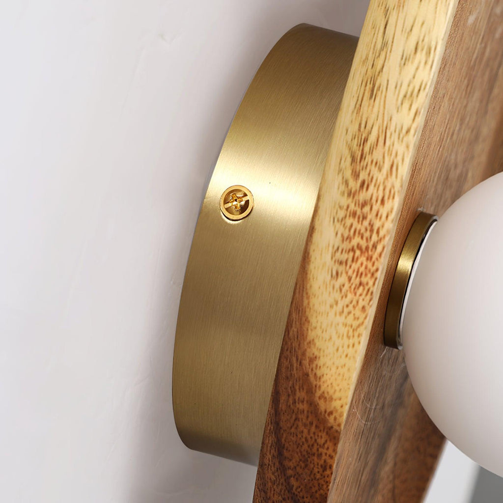 Lucille Wood Wall Sconce
