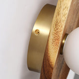 Lucille Wood Wall Sconce