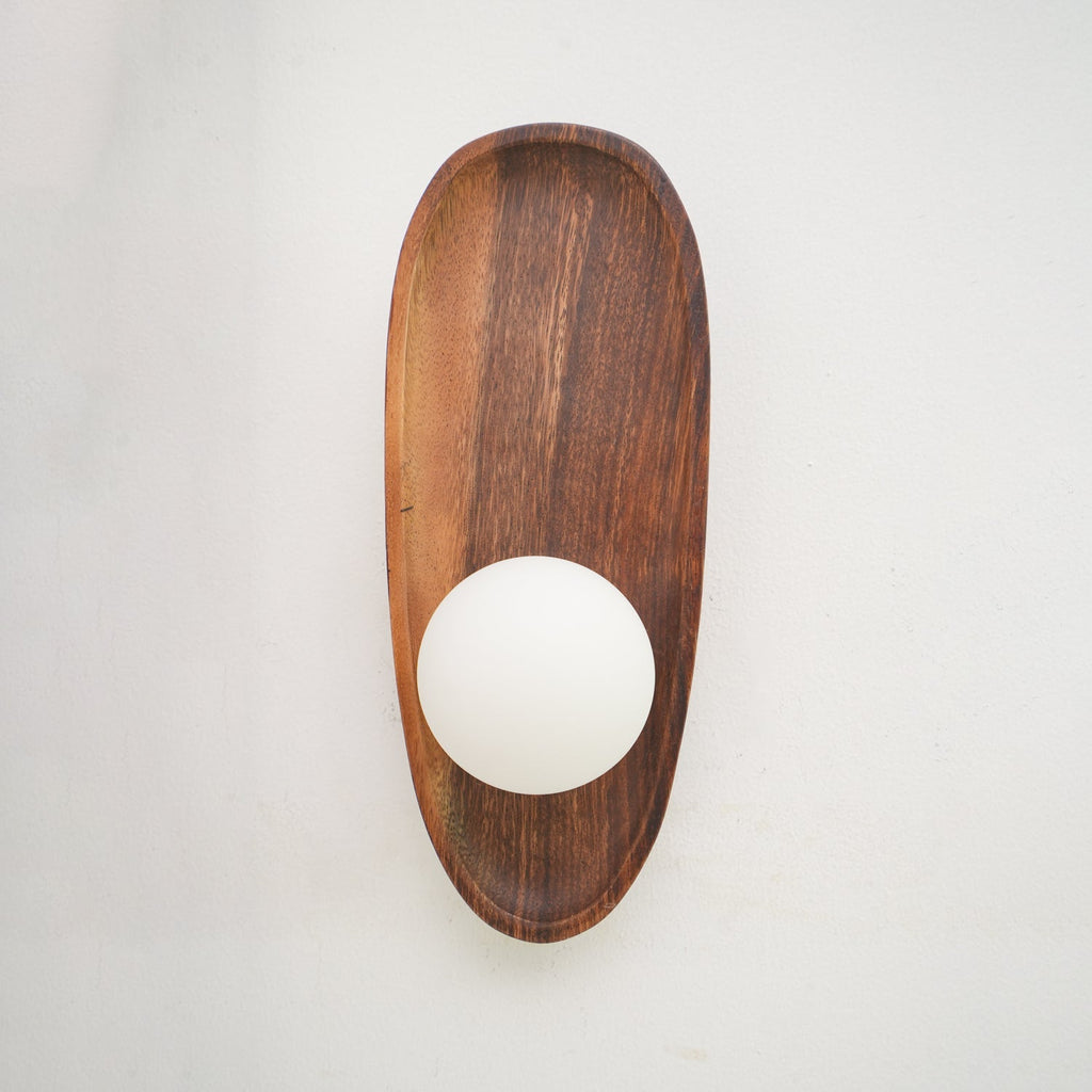Lucille Wood Wall Sconce