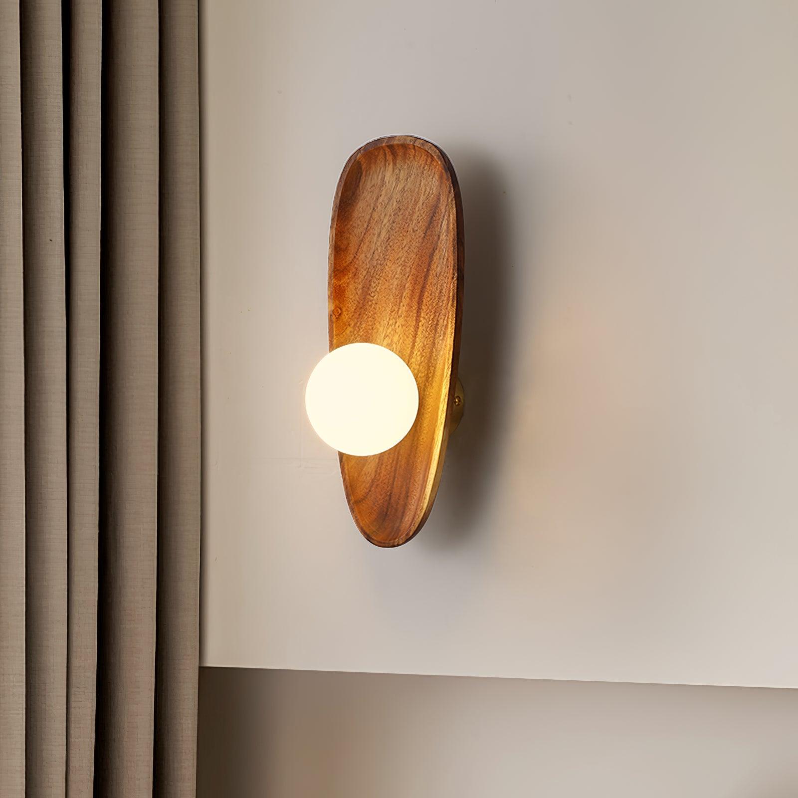 Lucille Wood Wall Sconce
