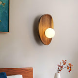Lucille Wood Wall Sconce