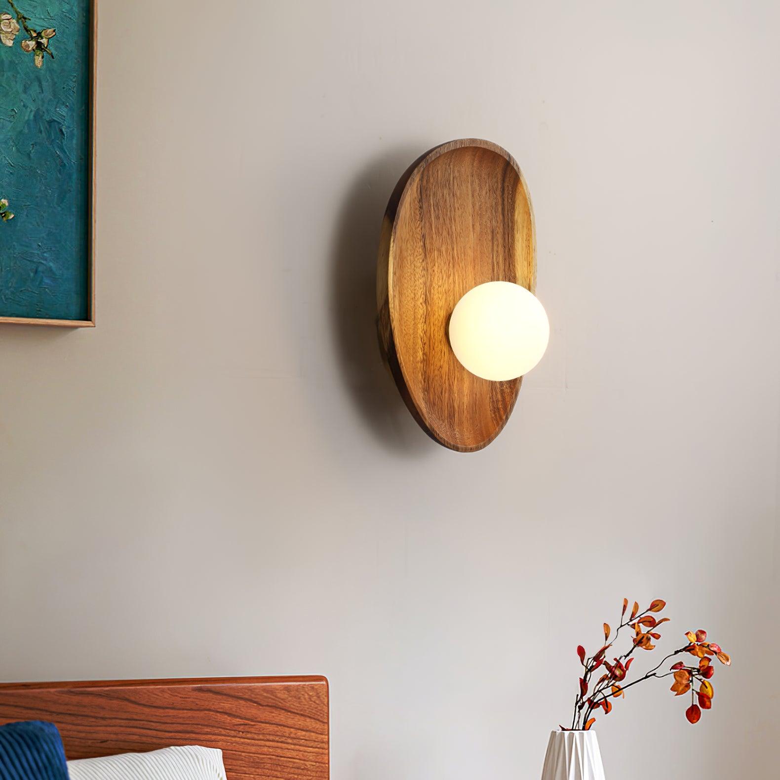 Lucille Wood Wall Sconce