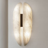 Luna Sconce Alabaster Wall Light