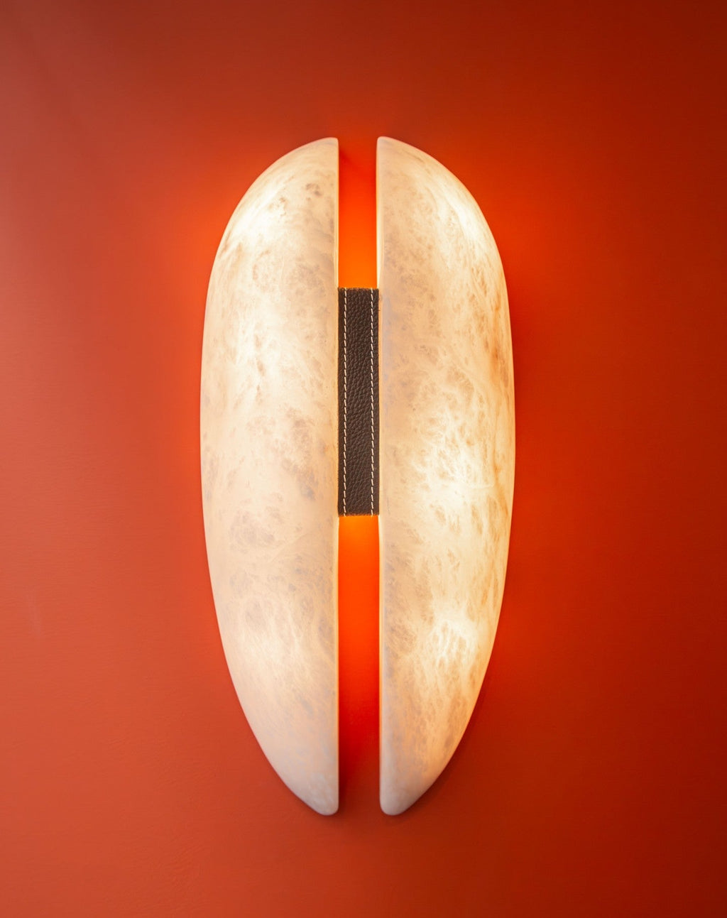 Luna Sconce Alabaster Wall Light