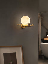 Lunar Alabaster Wall Sconce