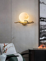 Lunar Alabaster Wall Sconce