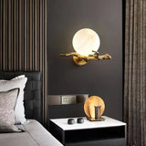 Lunar Alabaster Wall Sconce
