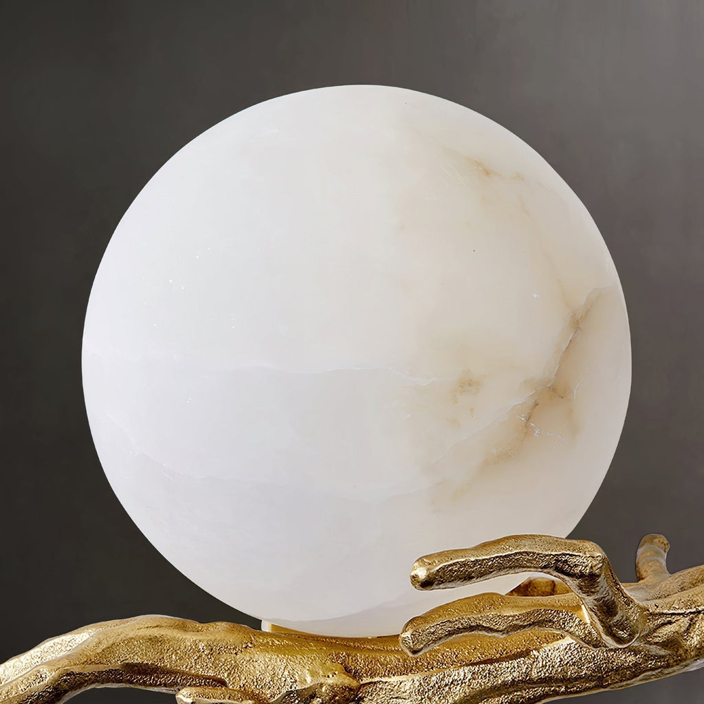 Lunar Alabaster Wall Sconce