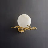 Lunar Alabaster Wall Sconce