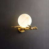 Lunar Alabaster Wall Sconce