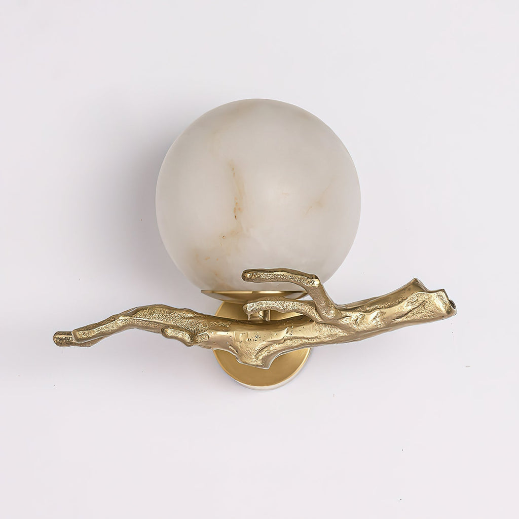 Lunar Alabaster Wall Sconce