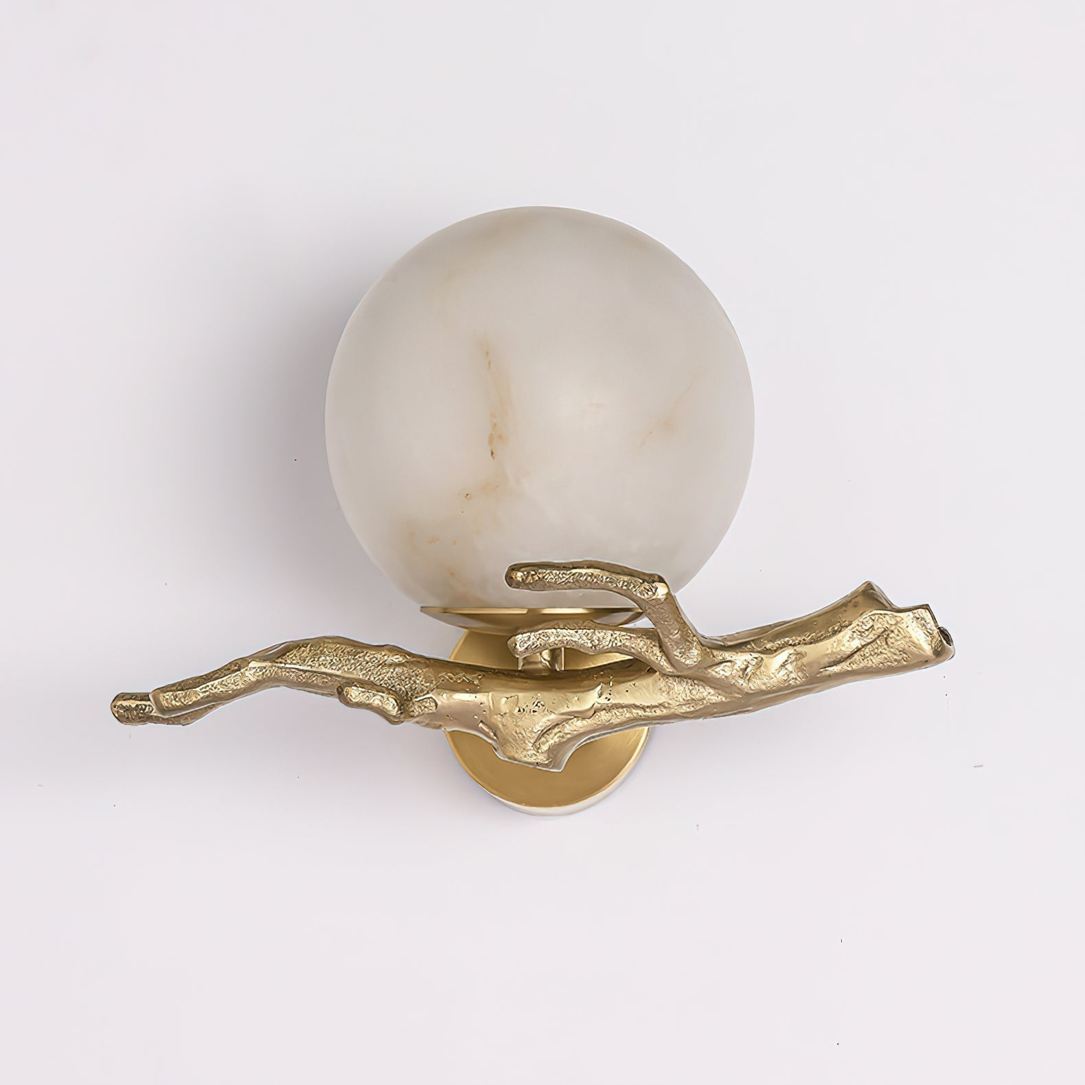 Lunar Alabaster Wall Sconce