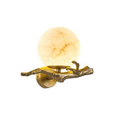 Lunar Alabaster Wall Sconce