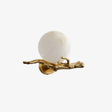 Lunar Alabaster Wall Sconce