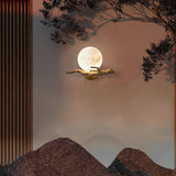 Lunar Alabaster Wall Sconce