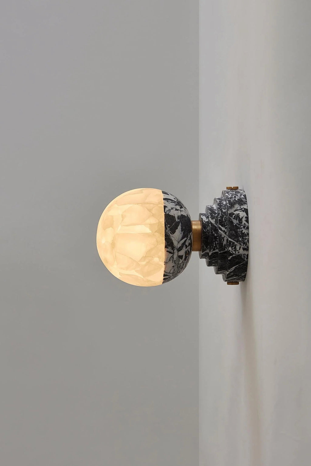 Lunar Sconce Marble