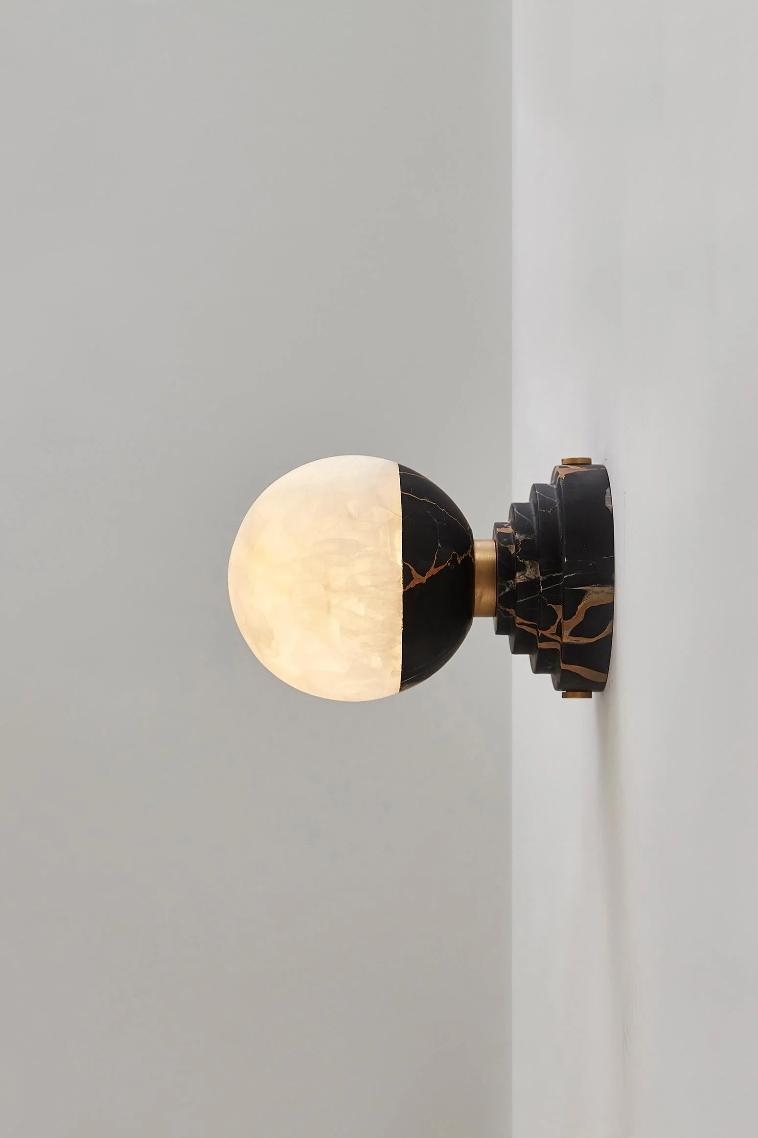 Lunar Sconce Marble
